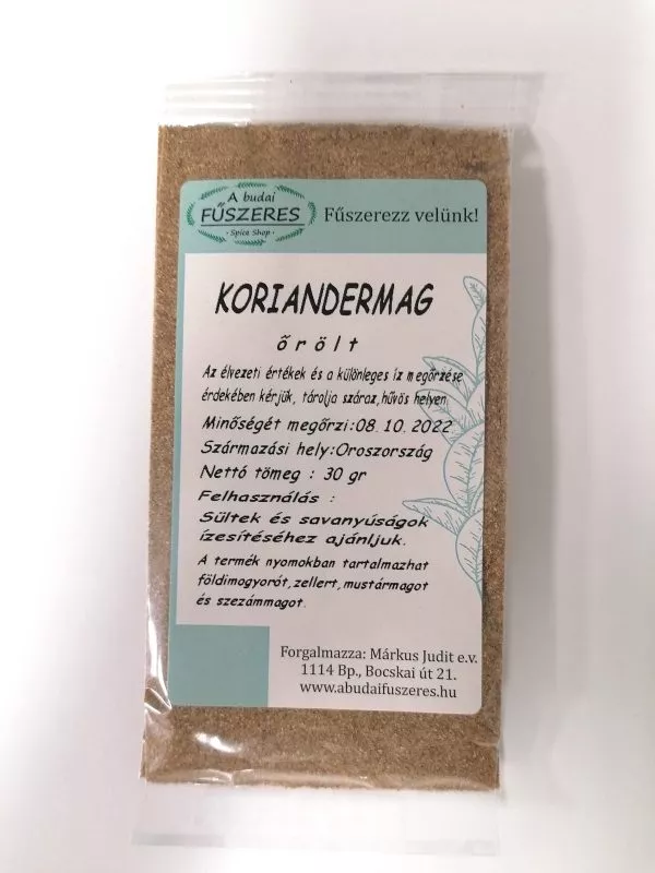 Koriandermag őrölt 30 g